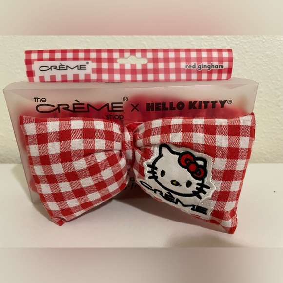 The Creme Shop X Hello Kitty Red White Headband New - Picture 2 of 2